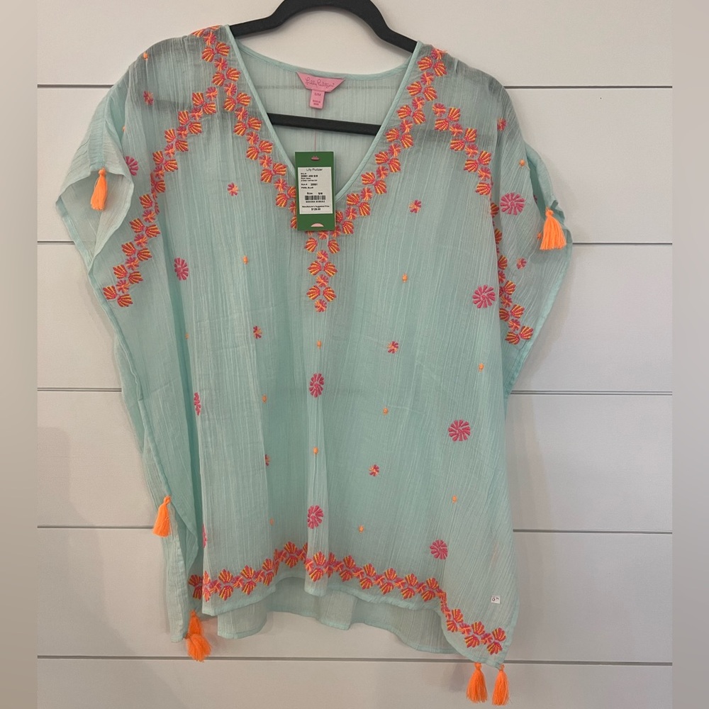 Lilly Pulitzer size S/M gauze cover up
